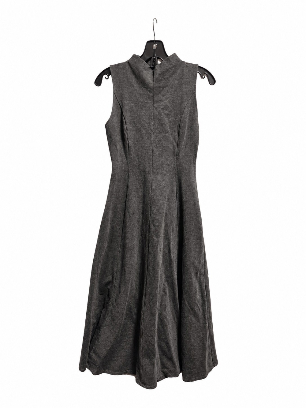 Wilfred Charcoal Grey Sleeveless Fit & Flare Midi Dress Size 6 - Picture 2 of 5